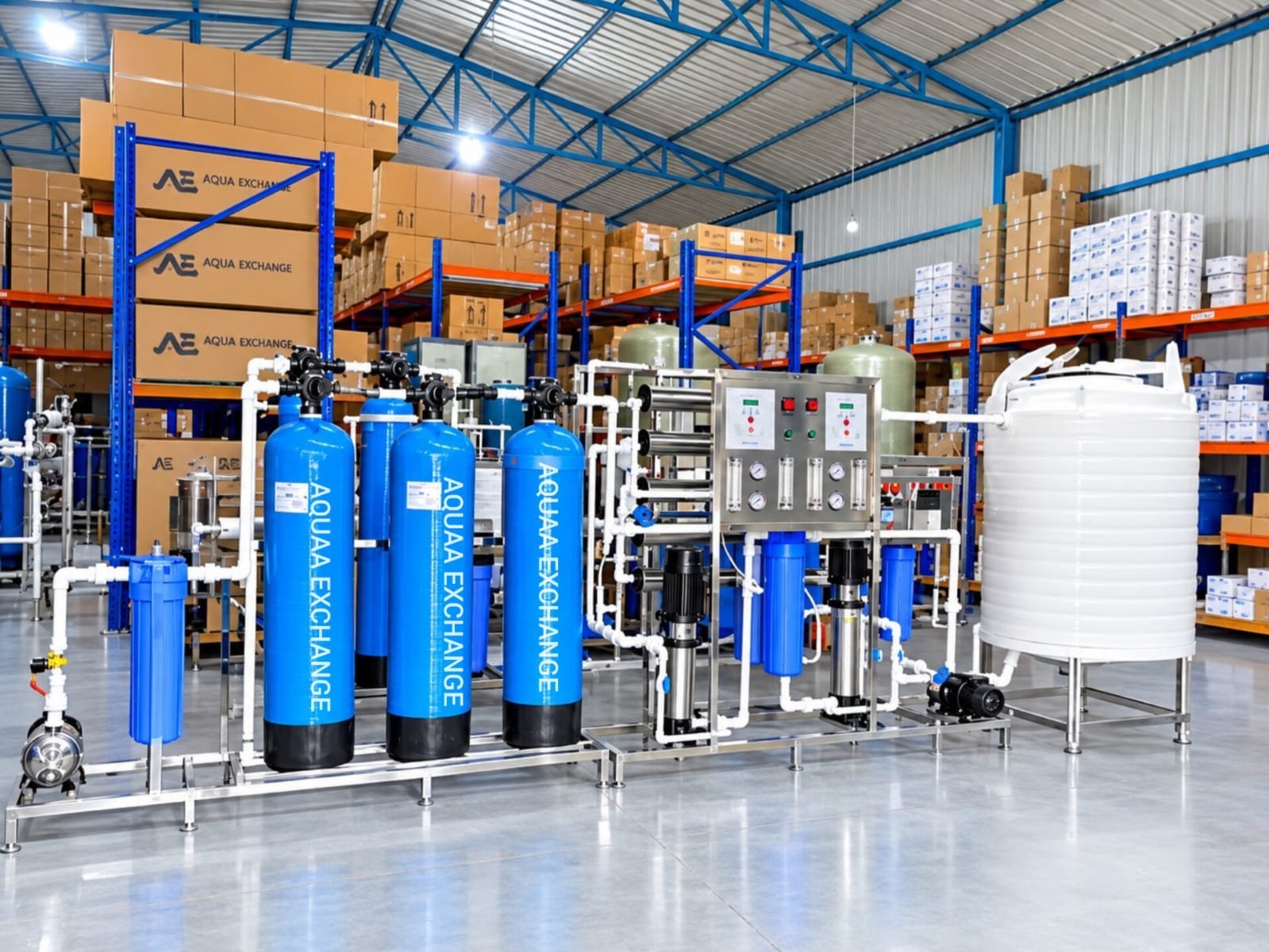 Aquaa Exchange commercial and industrial RO water treatment solutions