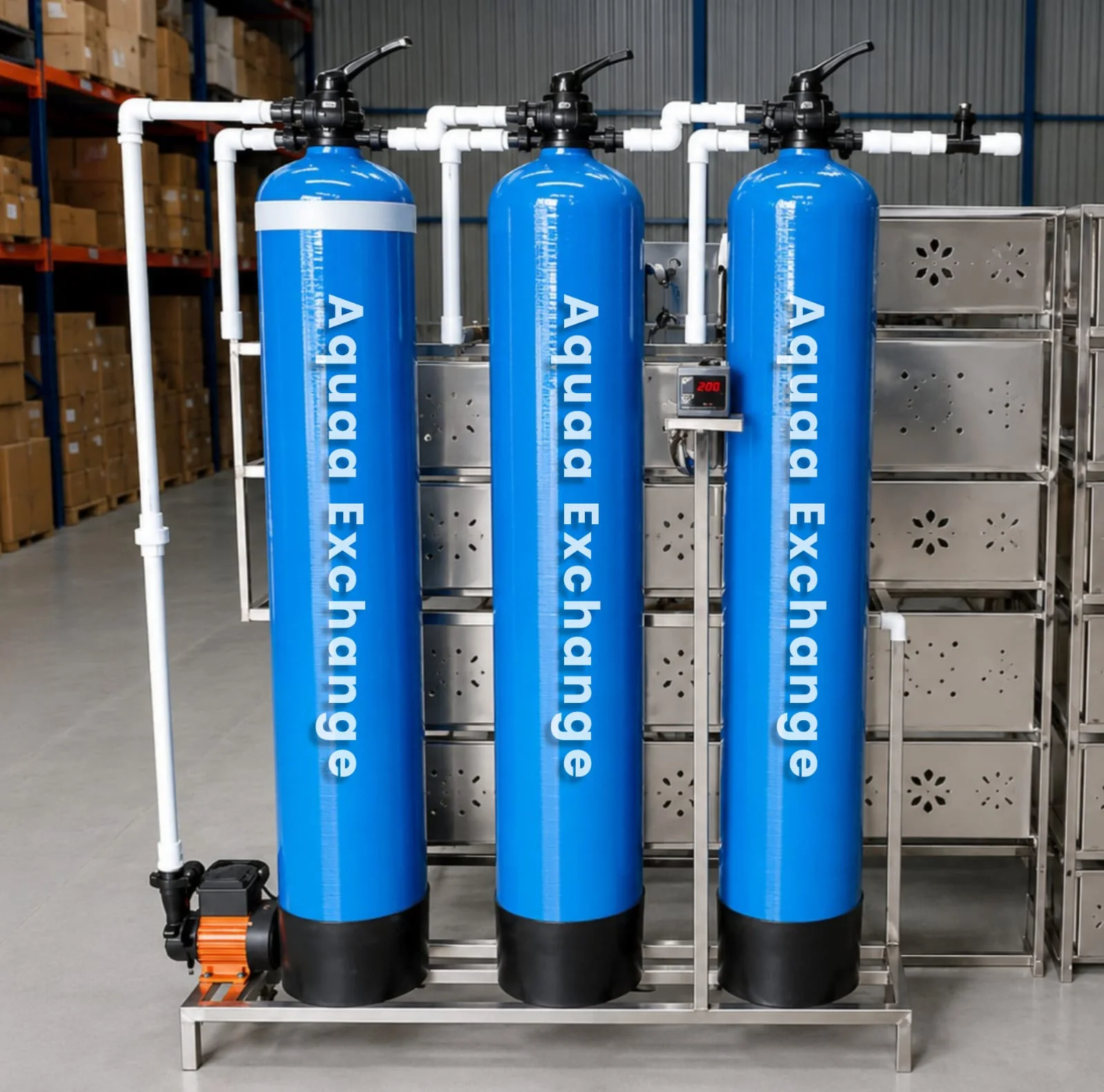 Aquaa Exchange water treatment plant